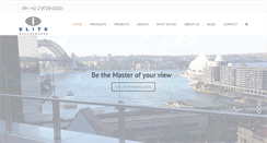 Desktop Screenshot of elitebalustrades.com.au